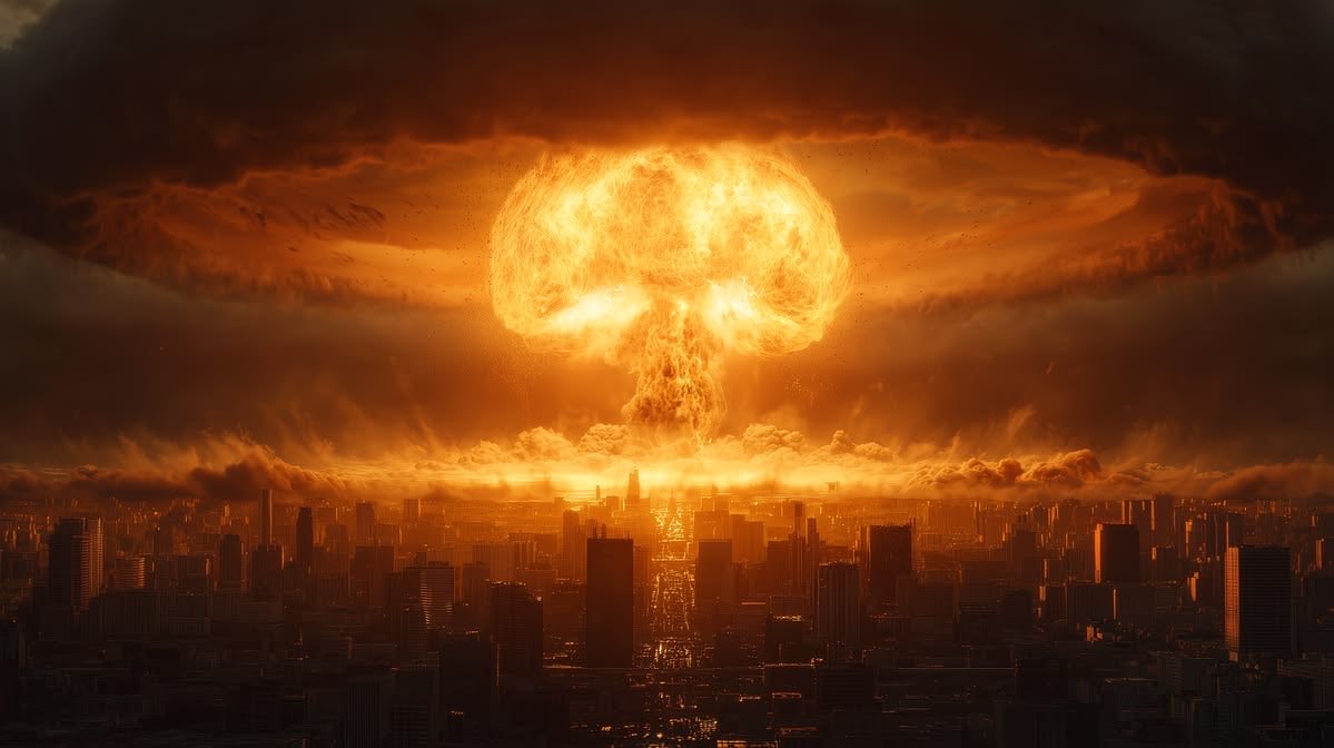 Artist990's tweet photo. 2nd Esdras7:43 DOOMSDAY. Rev 17.
The nations clearly see America post Feb 28, 2026; guilty of starting global conflict, unlawfully &amp; mad because its lost the Straight of Hormuz &amp; prophetically America will be judged; by ICBMS thermal nuclear destruction https://t.co/WiqHcOHg1C