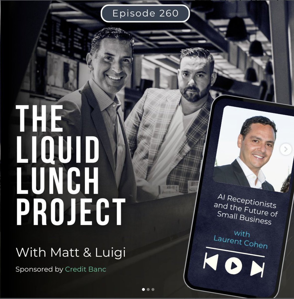 OblicStudio's tweet photo. Some podcasts feel transactional.

This one didn’t.

#Entrepreneurship #SmallBusiness #Podcast

@TheLiquidLunch1 

More... https://t.co/GT4aDAg3Xm