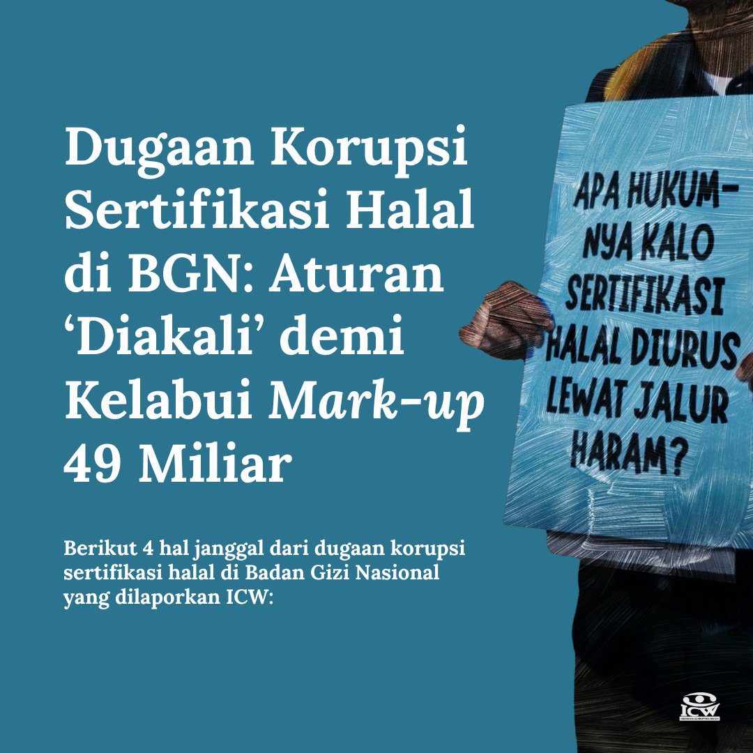 Indonesia Corruption Watch tweet media