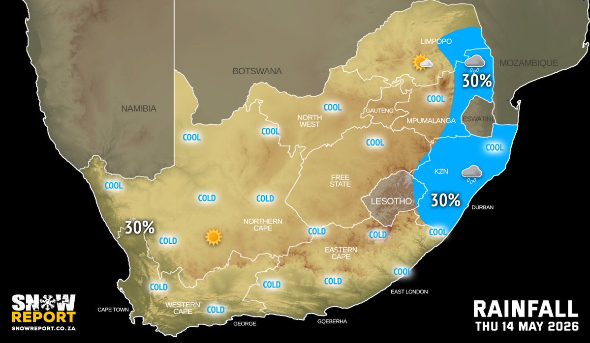 Snow Report Southern Africa tweet media