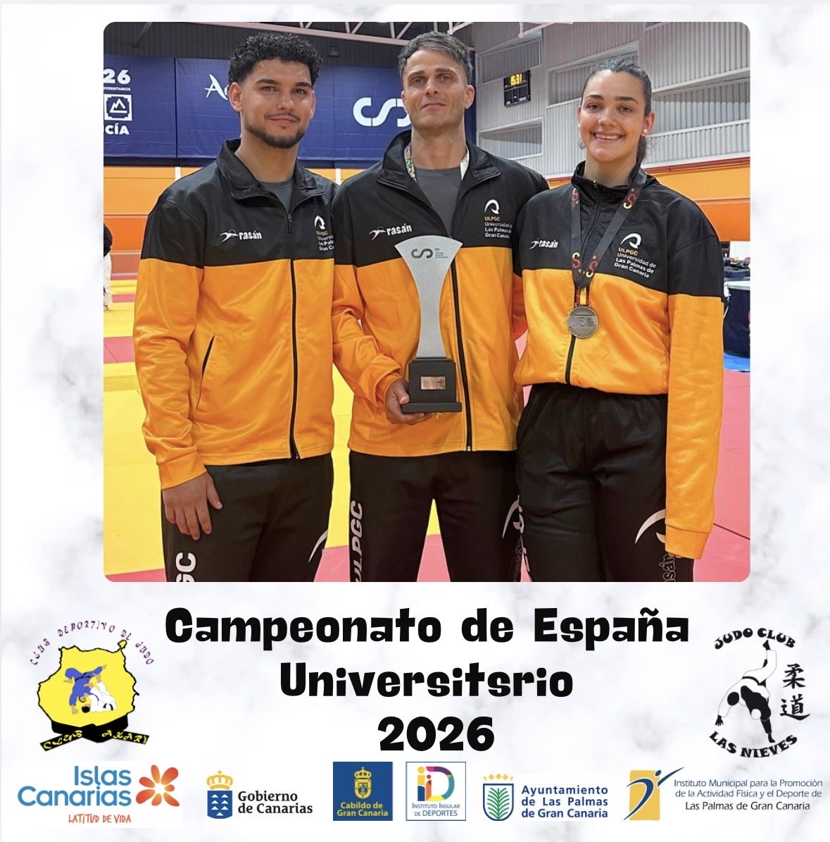 ClubAkari's tweet photo. Laura Volo (-78kg) medalla de plata en los nacionales universitarios 2026

Juntos con Carlos D. Gutiérrez (-81kg) logran la medalla 🥈 por universidades https://t.co/dEJIsQz3vb