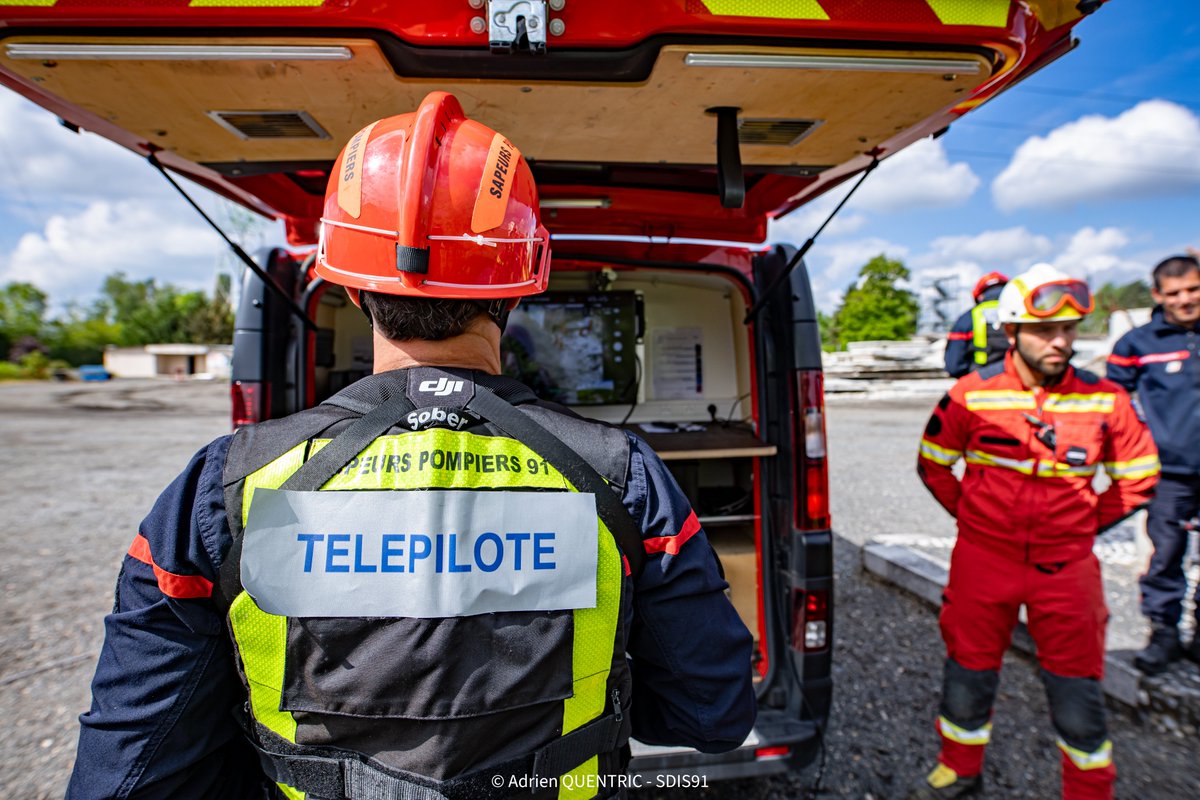 Sapeurs-pompiers 91 tweet media