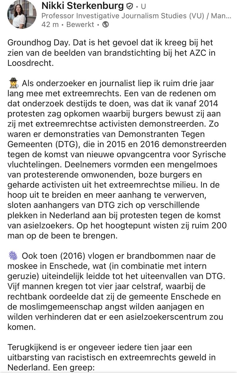 Brandstichting bij AZC in Loosdrecht
