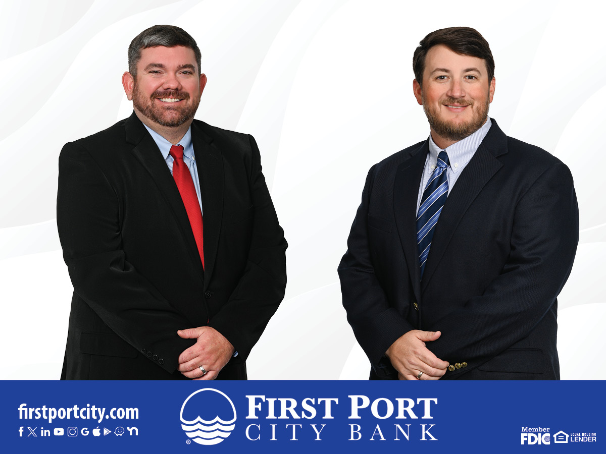 portcity_bank's tweet photo. Congratulations to Boone Kennedy &amp; Chandler Ray on completing their first year of the three-year Georgia Banking School educational program through the Graduate School of Banking. Their commitment to professional growth reflects our dedication to community banking excellence. https://t.co/LoMcg4i43w