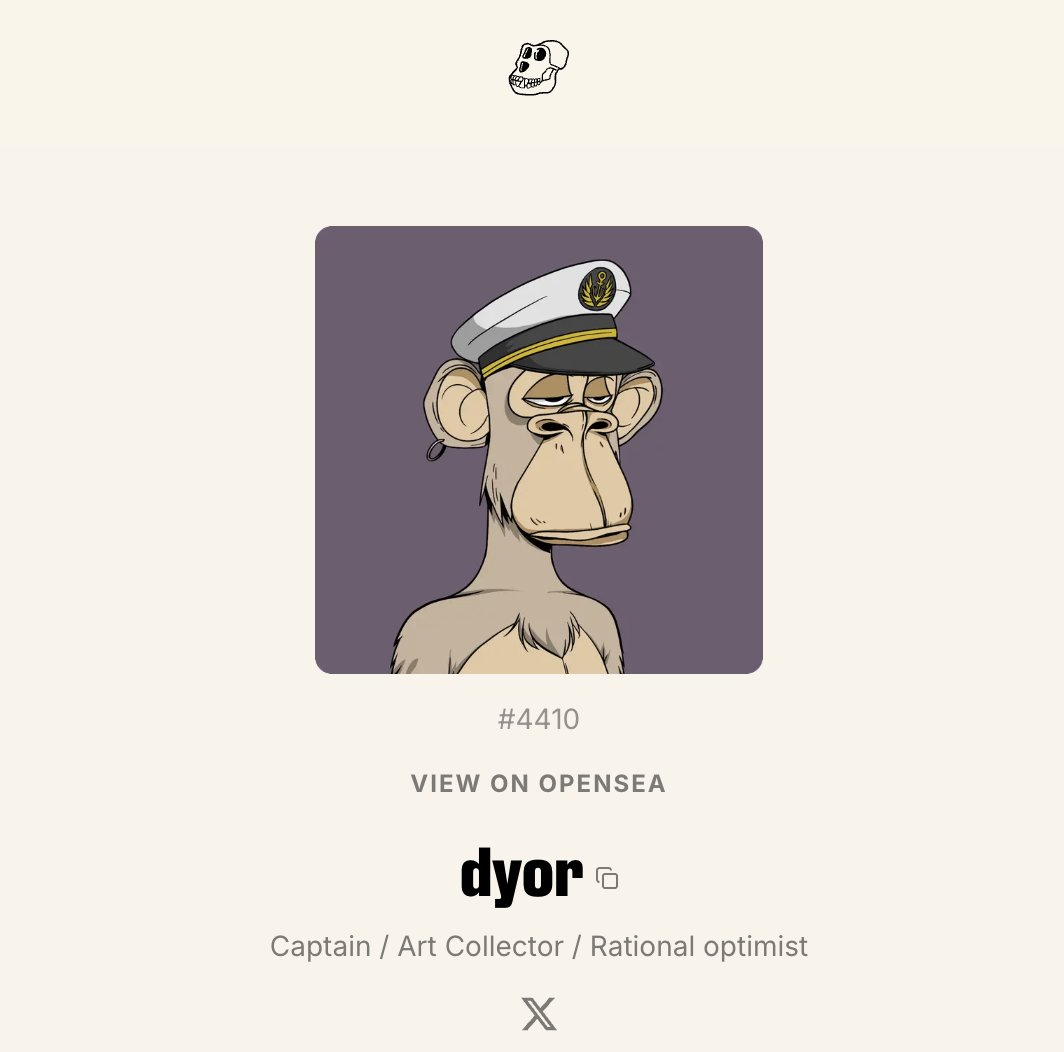 dyor tweet media