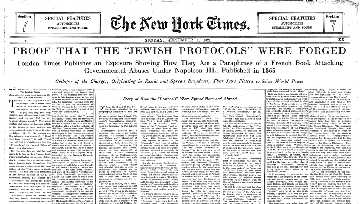 EstherCohenNew's tweet photo. The New York Times in 2026: “Israel train dogs to rape Palestinians.” 
The New York Times in 1921:
https://t.co/IUHKW7UKU8 https://t.co/1bvchIra1e