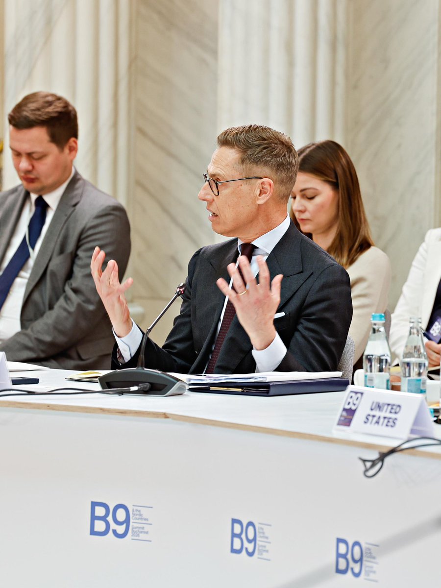 Alexander Stubb tweet media