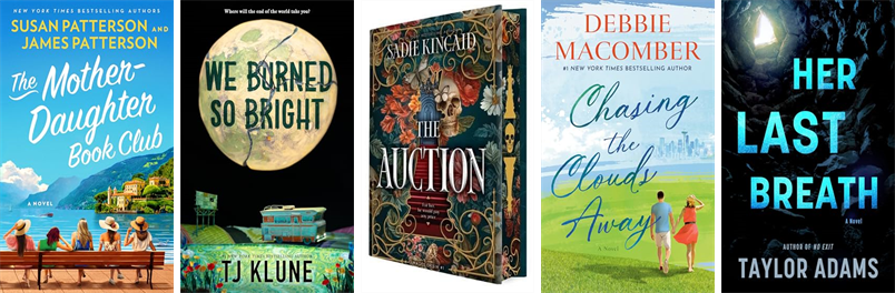 GriffinFreePL's tweet photo. This week the Griffin Free Public Library has 20 new books.  New items include The Mother-Daughter Book Club. https://t.co/Ang3LYWSgh https://t.co/lbs35Dtz38