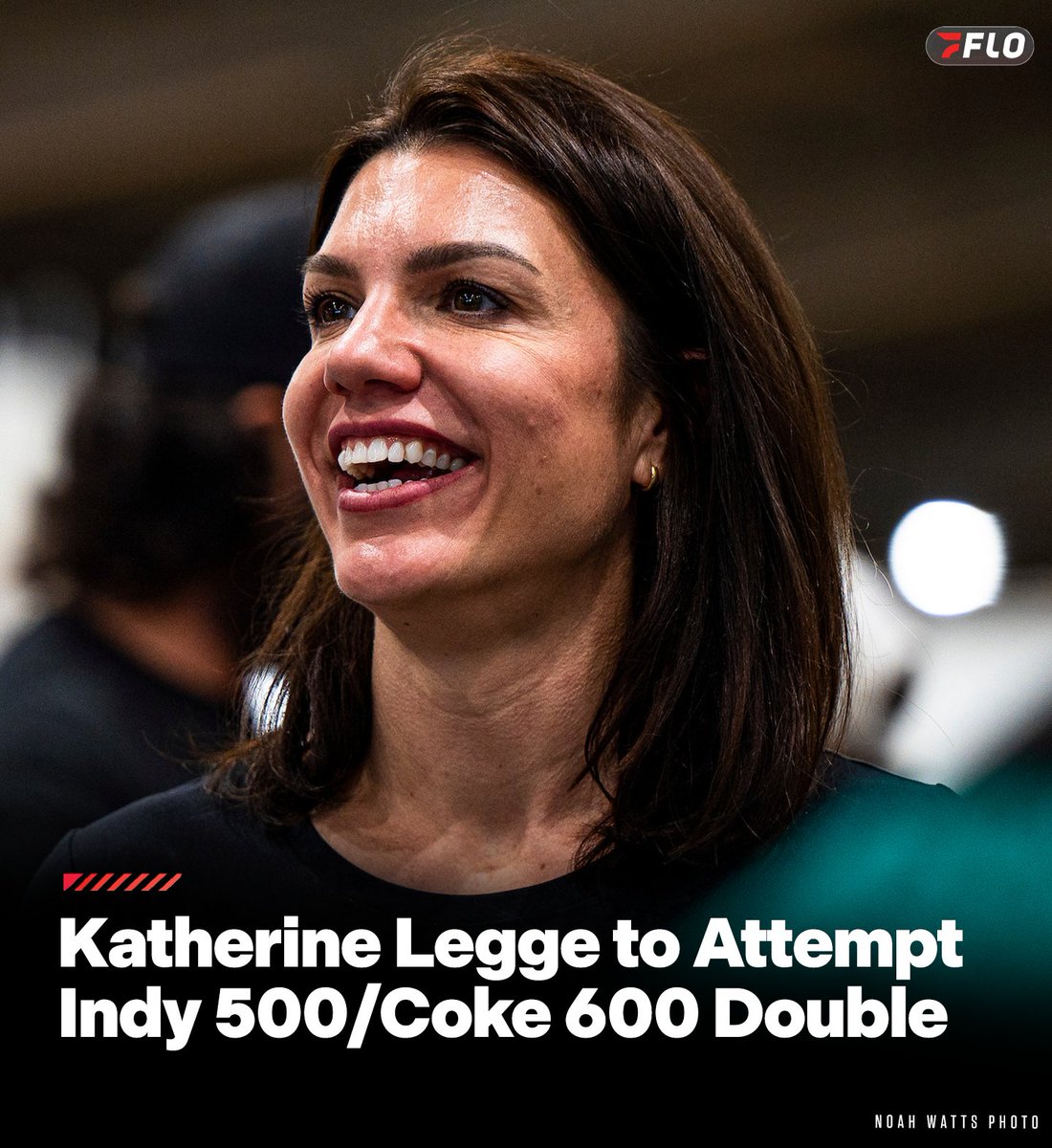 FloRacing's tweet photo. 🏁 History incoming. Katherine Legge will become the first woman to attempt the #Indy500 and #CocaCola600 double this May 👏 https://t.co/qjZHXYVHQE