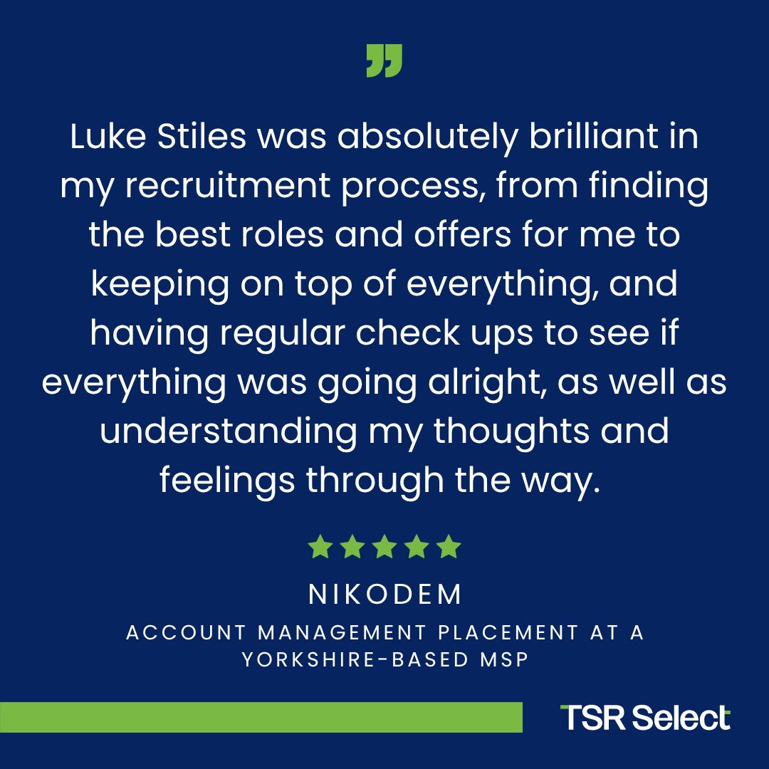 TSRselect's tweet photo. Great recruitment is about more than just finding a role – it’s about supporting people throughout the entire process. 💬

If you’re considering your next move in tech, we’re here to guide you every step of the way: https://t.co/IjtMJI3aVp https://t.co/Zoof18MolV