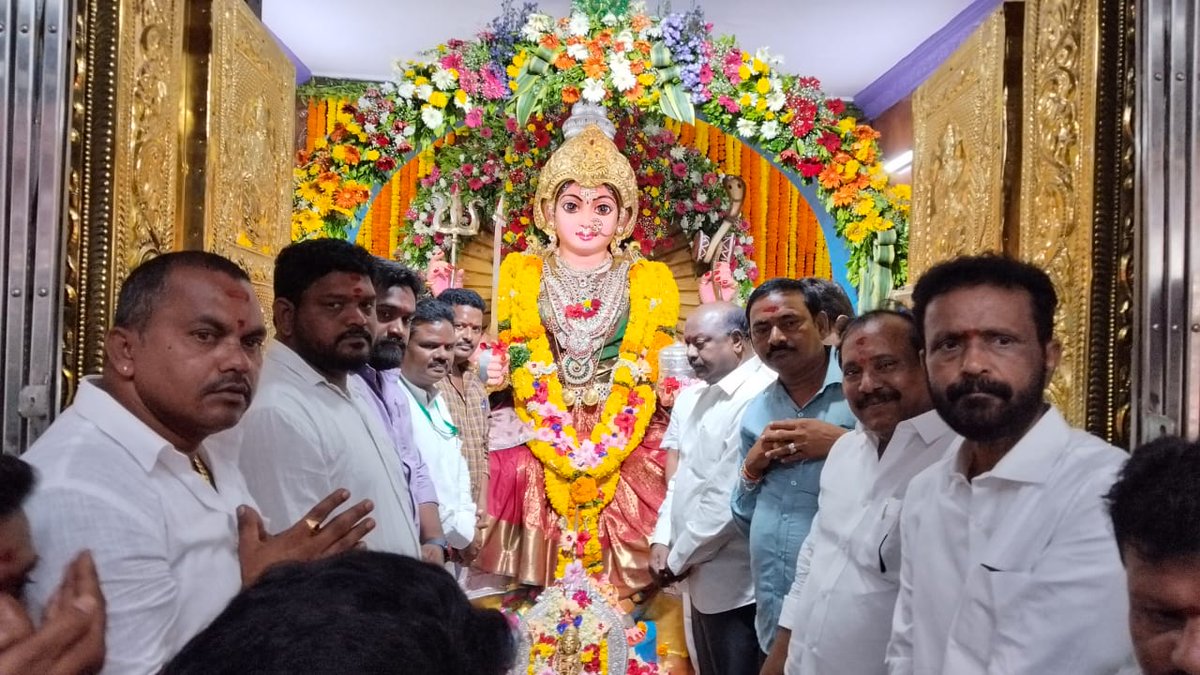 PRameshbabuMLA's tweet photo. ఈ రోజు 13.05.2026 తేదీన అల్లూరి సీతారామరాజు జిల్లా, పాడేరు గిరిజనుల ఆరాధ్య దైవం శ్రీ శ్రీ శ్రీ మోదకొండమ్మ తల్లి అమ్మవారిని దర్శించుకొని తీర్థ ప్రసాదాలు స్వీకరించడం జరిగింది. @JSPShatagniTeam @JanaSenaParty #paderu #srimodakondammaammavaru #pendurthi #visakhapatnam #devotinal https://t.co/8E7fqaZfho