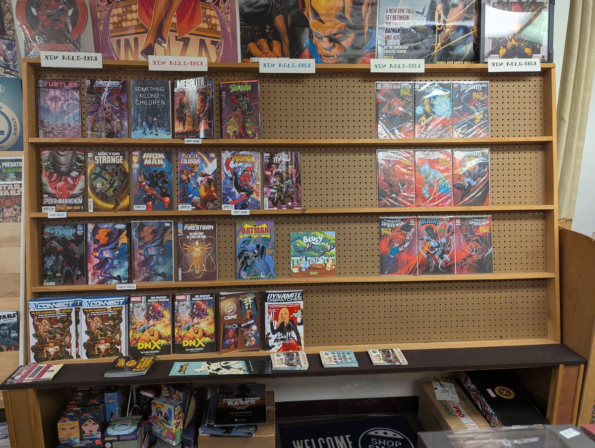 comics_codex's tweet photo. New Releases 5/13/26 and
nine-piece connecting covers for Amazing Spiderman/Venom Death Spiral
#NewReleaseWednesday
#AmazingSpiderman https://t.co/yFNYKF8EXK