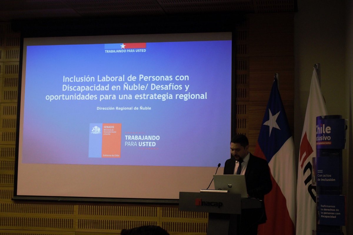 olnuble's tweet photo. 🤝 Participamos en la Jornada Regional del Plan de Inclusión Laboral de Ñuble, instancia encabezada por la SEREMI de Desarrollo Social y Familia junto a SENADIS, donde se constituyó la Mesa Regional de Inclusión Laboral. https://t.co/T9ZaKOksyy