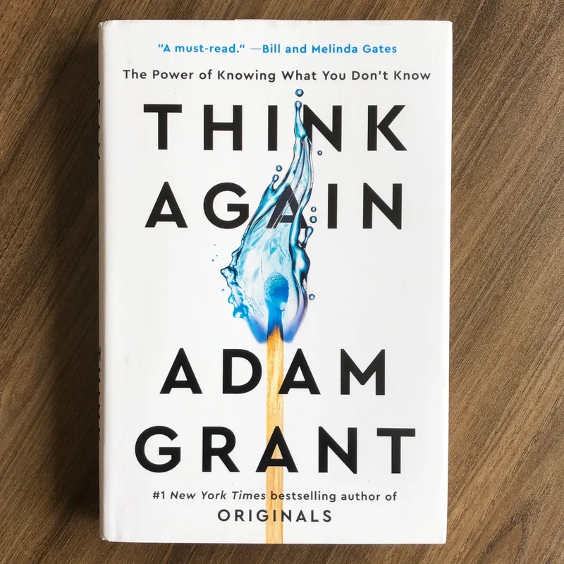 aslamyusof's tweet photo. “We favor the comfort of conviction over the discomfort of doubt,”
― Adam M. Grant, Think Again, 2021 https://t.co/3ABixf9Nmj