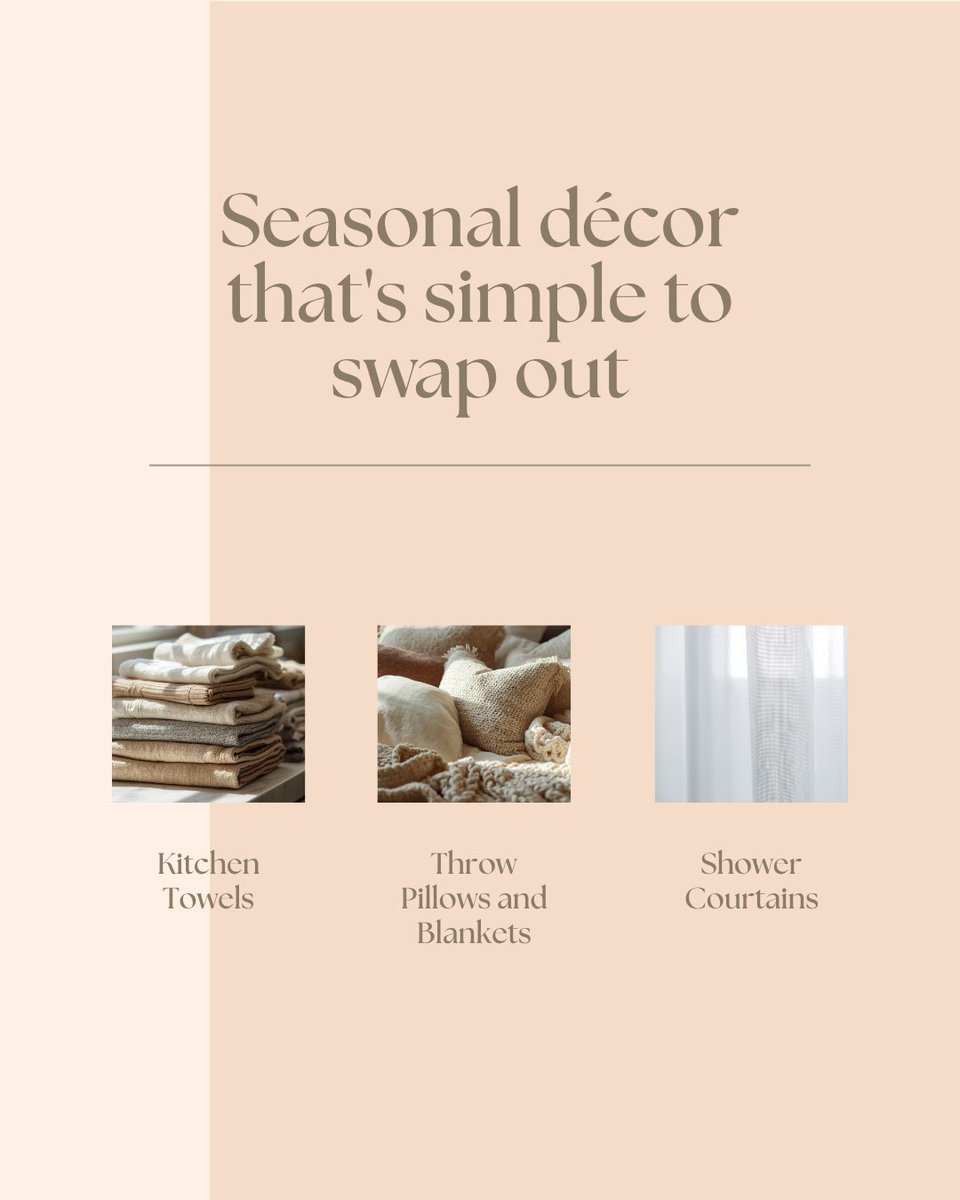 REMichelleT's tweet photo. Switching up décor for different seasons is important because it updates your space to reflect the mood of the season. 🧡

#homedecoration #interiordecorating #simpledecoration https://t.co/m5AZ4FUHrD