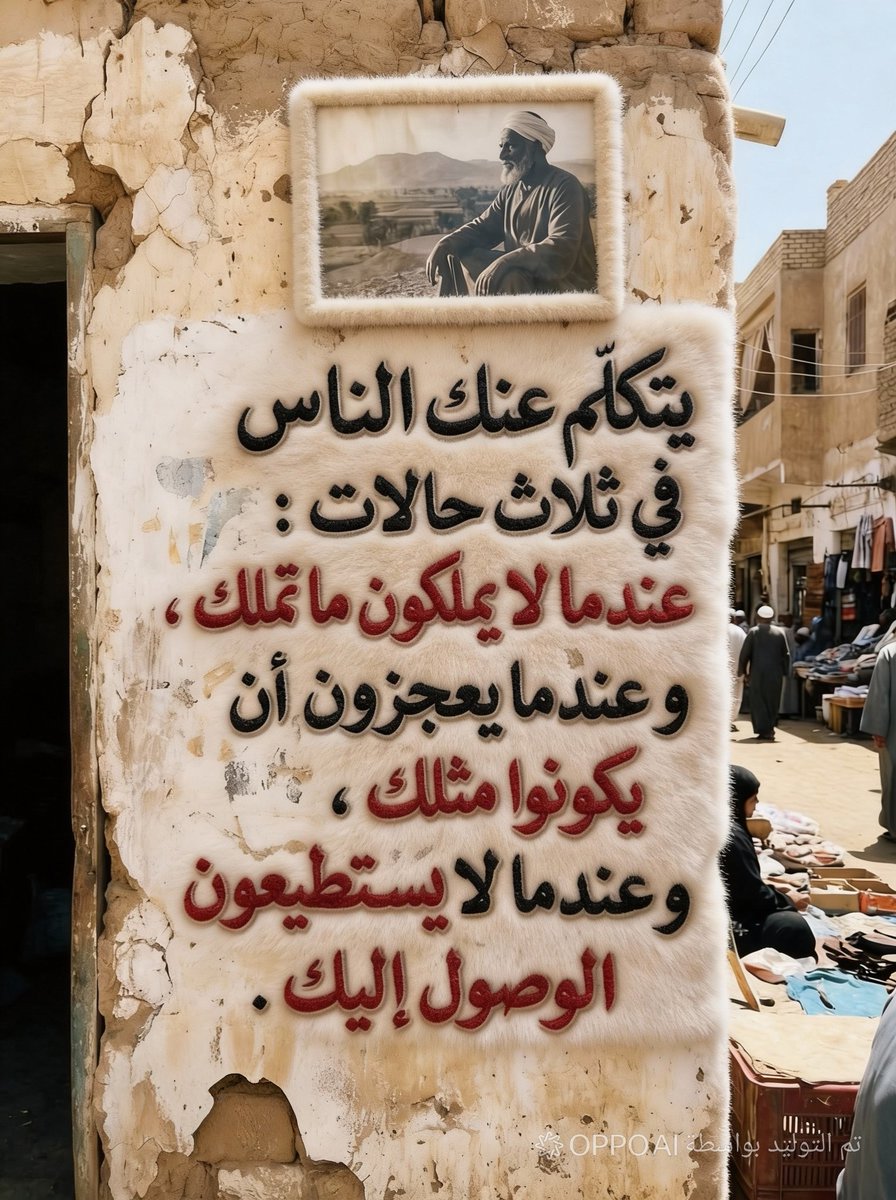 KareemAtal25611's tweet photo. 👌 يتكلم عنك الناس في ثلاث حالات 👌
عندما لا يملكون ما تملك 
وعندما يعجزون أن يكونوا مثلك 
وعندما لا يستطيعون الوصول إليك 
✨✨✨✨✨✨✨✨✨✨✨✨ https://t.co/437vXVVkEl