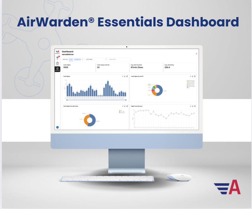 AeroDefenseTech's tweet photo. The AirWarden® Essentials dashboard helps teams spot suspicious drone behavior early by visualizing:
• Flights by UAS ID
• Activity across alert zones
• Flight counts by hour

Book a demo to see it in action:  https://t.co/l0kMr3pNOo

#DroneDetection #CounterUAS #PublicSafety https://t.co/syaCVi9r2s