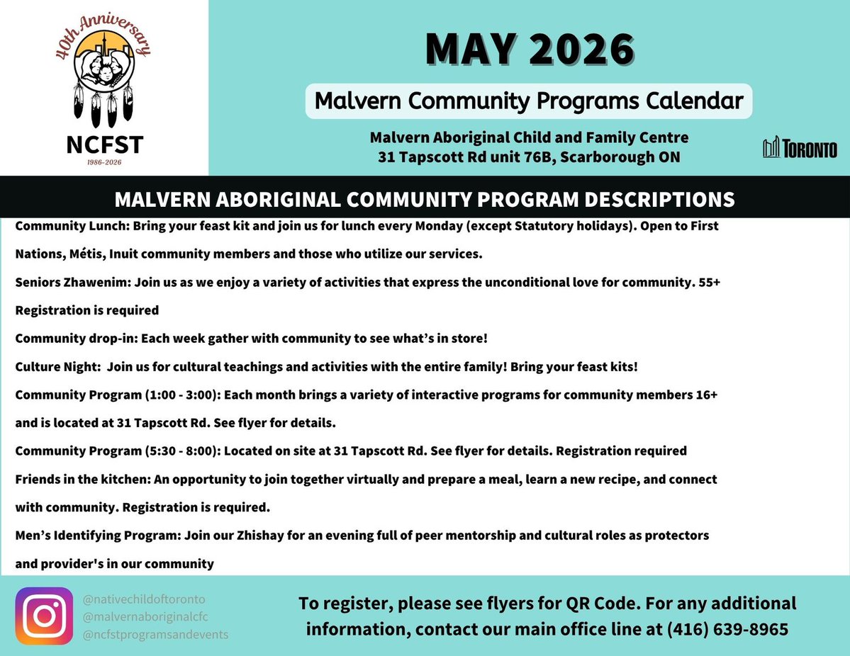 Native Child & Family Services of Toronto tweet media