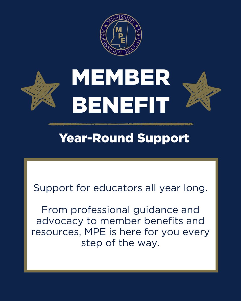 Mississippi Professional Educators tweet media