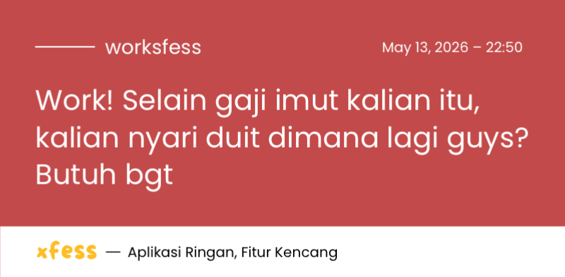 WORK tweet media