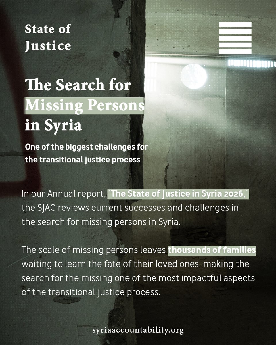 Syria Justice and Accountability Centre tweet media