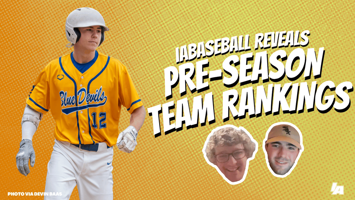 iabaseball1's tweet photo. 🚨 TODAY'S THE DAY 🚨

IAbaseball's Pre-Season Team Rankings are now on the air! Head over to YouTube and check out who our staff has in the top 16 of each class to start the year!

#IAbaseball X #iahsbb https://t.co/ufrd1M3iz6