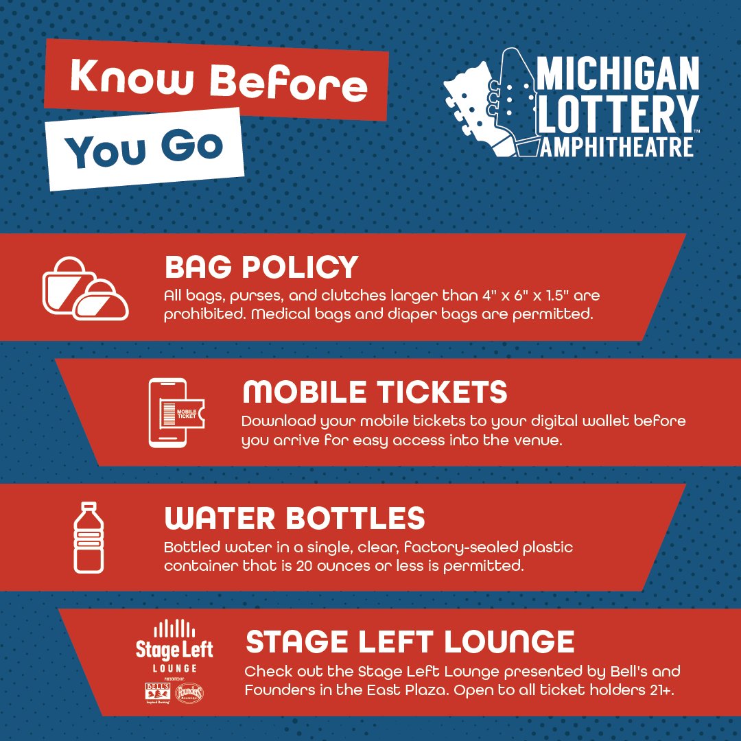 Michigan Lottery Amphitheatre tweet media