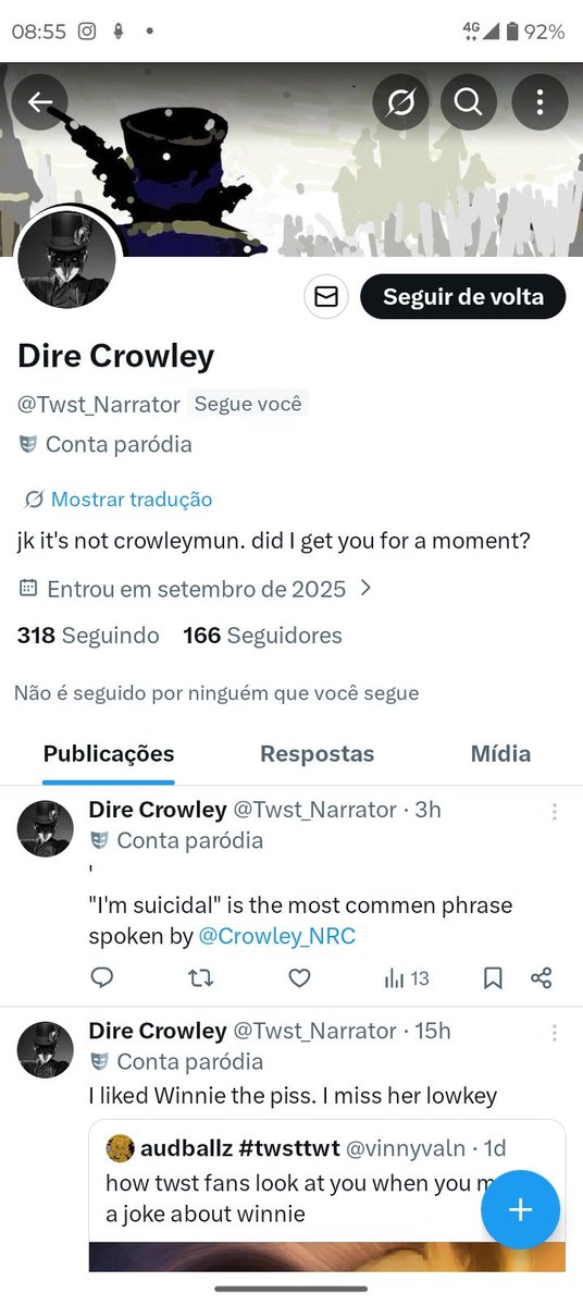 Crowley_NRC's tweet photo. THIS ISN'T ME. THIS IS NOT MY ACCOUNT. https://t.co/xZSjuVVTV3