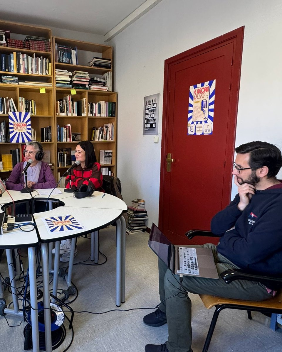 ategal's tweet photo. Ategal #Santiago visita el CIFP de Imaxe e Son en A Coruña.

🎙️Arrancan las reuniones de “Siempre Ready”, podcast intergeneracional de Ategal: competencias digitales, colaboración júnior-sénior y lucha contra #edadismo.

👁‍🗨Atentos a nuestras redes para saber más. 

#stopedadismo https://t.co/7T0HbwnuoN