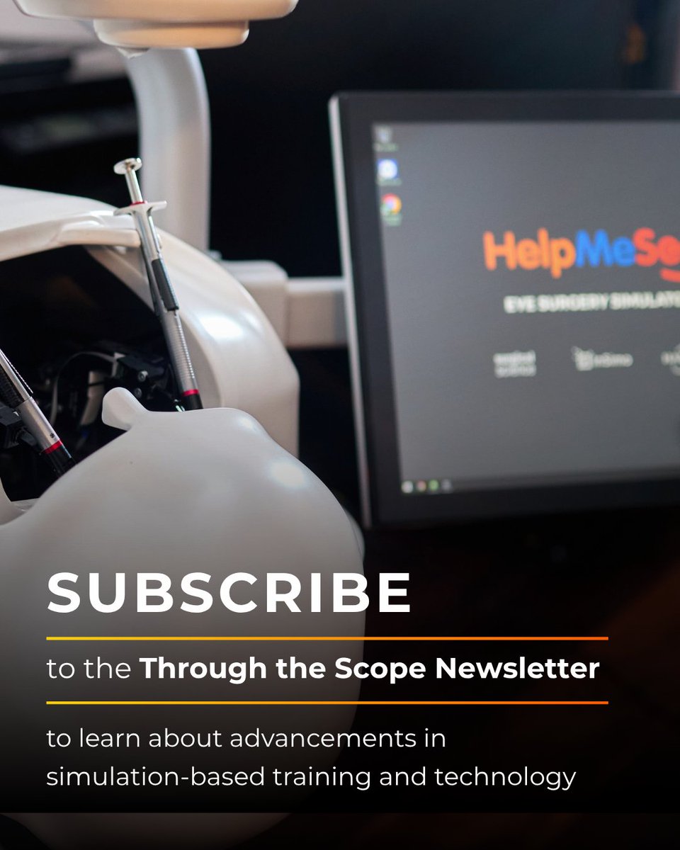 HelpMeSee's tweet photo. Stay informed about the latest updates on simulation-based training and the #ophthalmology industry by signing up for the HelpMeSee Through the Scope Newsletter—delivered right to your inbox! 
 
Subscribe today 👉 https://t.co/SZtNuRQ9on

#surgicaltraining #MSICS https://t.co/lVFfY2okHd