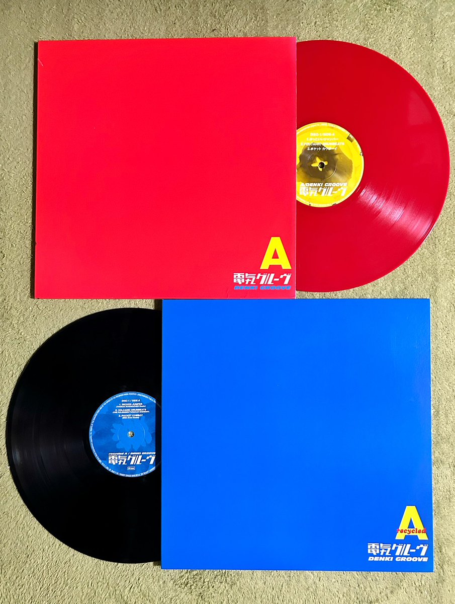 電気グルーヴ New Album『A』は、 本日5月14日発売！ “29年前″ のね
