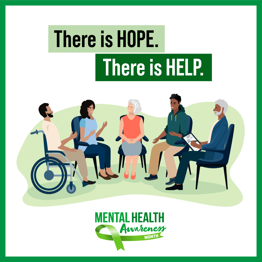 NVHC1977's tweet photo. 🌟 This week for Mental Health Awareness Month, we focus on hope and recovery for those living with serious mental illness (SMI) and serious emotional disturbance (SED).
Support, care, and community make thriving possible. 💚
Learn more: https://t.co/nI30zOPET9 https://t.co/2QzZtLewPV