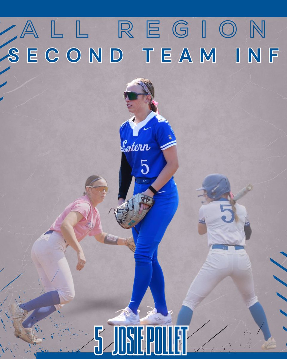 EOSC_Softball's tweet photo. 𝓒𝓸𝓷𝓰𝓻𝓪𝓽𝓾𝓵𝓪𝓽𝓲𝓸𝓷𝓼 to sophomore infielder, Josie Pollet, on earning All-Region Second Team honors! https://t.co/Gz71kVYoR7