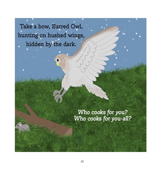 JanetHalfmann's tweet photo. "ENCHANTING, FUN, AND EDUCATIONAL! What an enchanting book to encourage children to get outside and listen for birdsong! The beautiful illustrations and fun text — which mimics the calls of each featured bird — will delight readers of all ages." —author @ValerieBiel  #kidlit https://t.co/eqWf8lNvOv