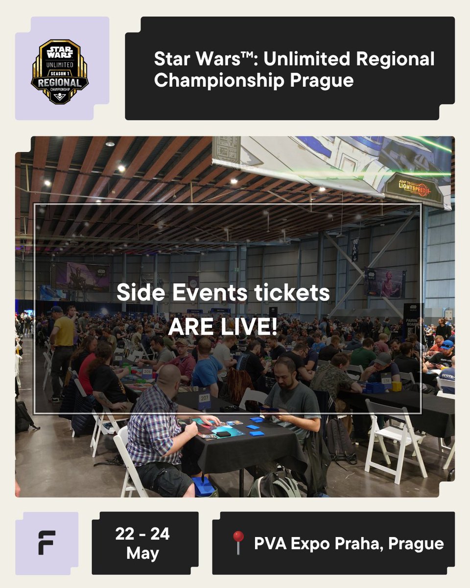 Star Wars™: Unlimited tournaments by Fanfinity tweet media