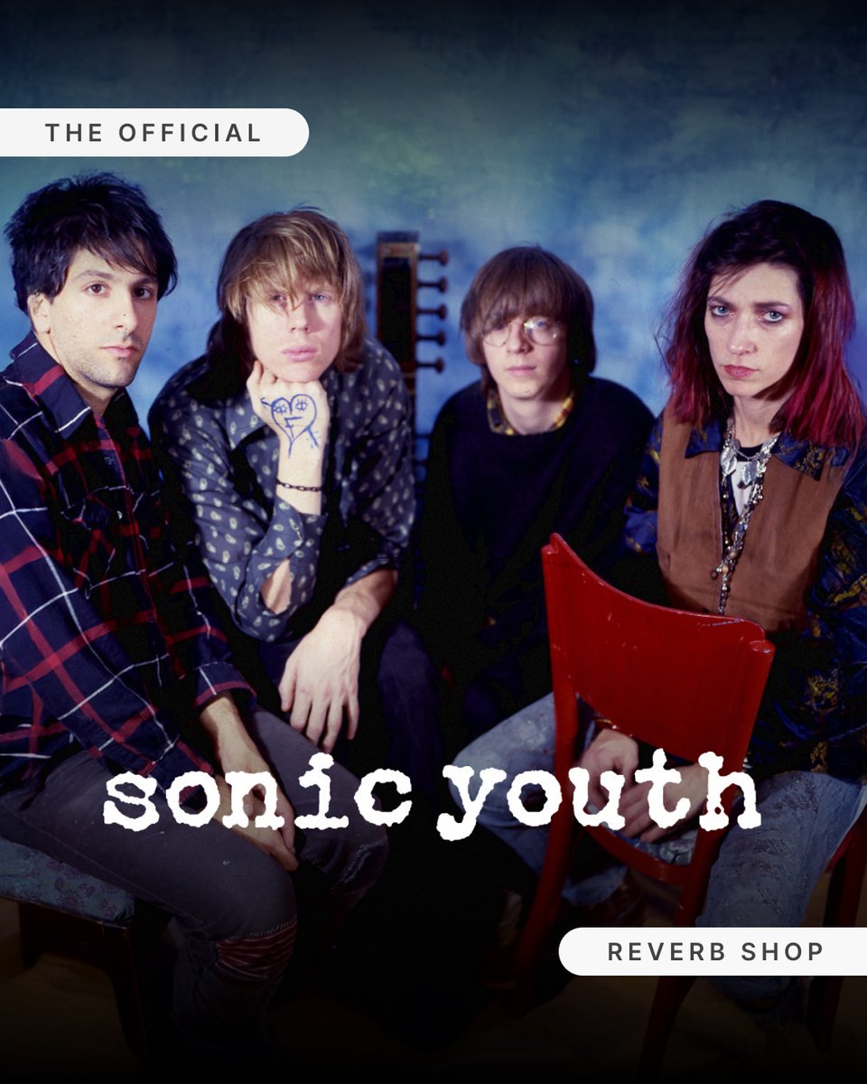 reverb's tweet photo. The Official @thesonicyouth Reverb Shop is back in business!
Click here to shop now 👉: https://t.co/FODbMhuD5m https://t.co/sagi11loKn