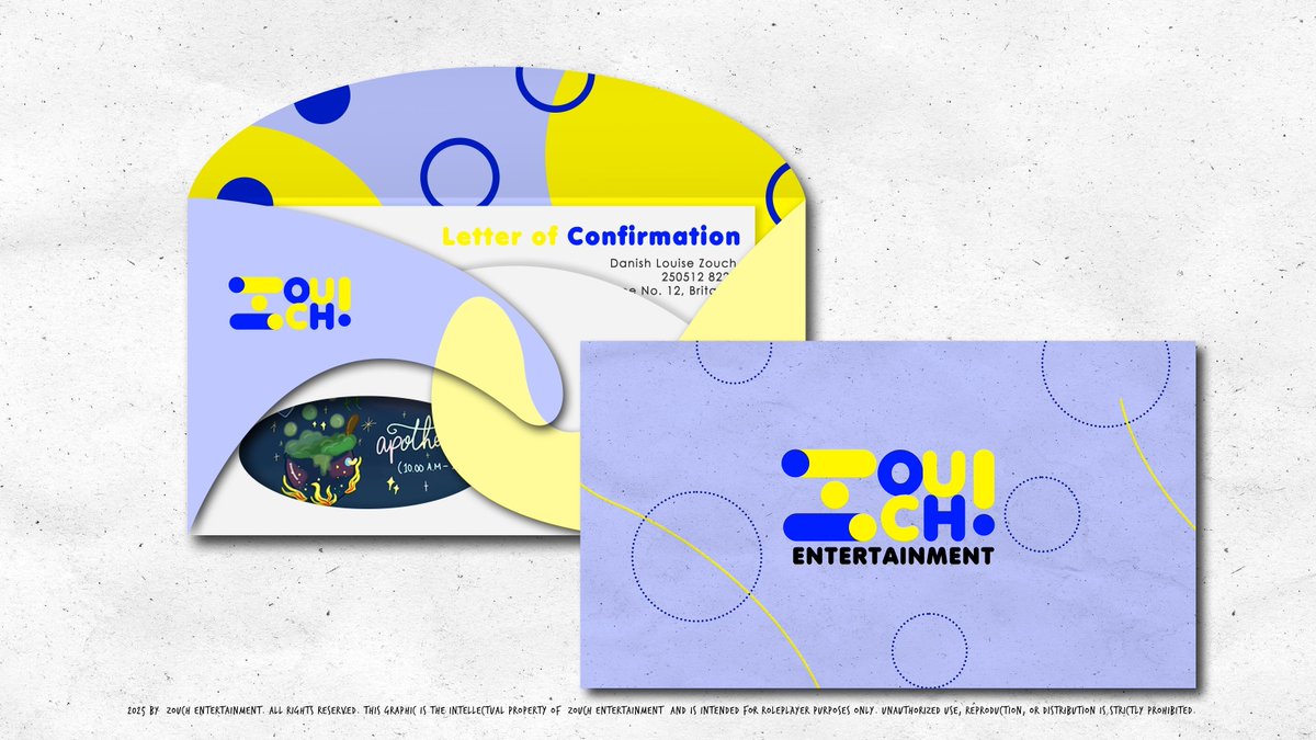 ZOUCH_ENT's tweet photo. @AH_Apothe ⠀
Zouch Entertainment extends the confirmation order regarding an 𝘪𝘵𝘦𝘮 𝘶𝘱𝘨𝘳𝘢𝘥𝘦 to the shop, humbly requesting that the matter be handled attentively and advanced toward completion. ‌(cc. @MrDanishL)‌
⠀ https://t.co/gTBGugKr5K