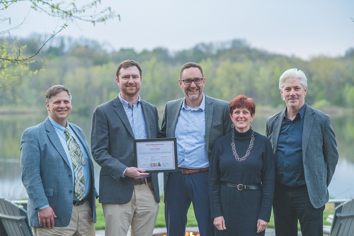 holt_architects's tweet photo. HOLT Architects is proud to share that the renovation of Lavery Library at St. John Fisher University has received a Construction Specifications Institute (CSI) Rochester Chapter Award in the Value Engineering category

#architecture #highereducation #librarydesign https://t.co/PTZC3Oq4yF