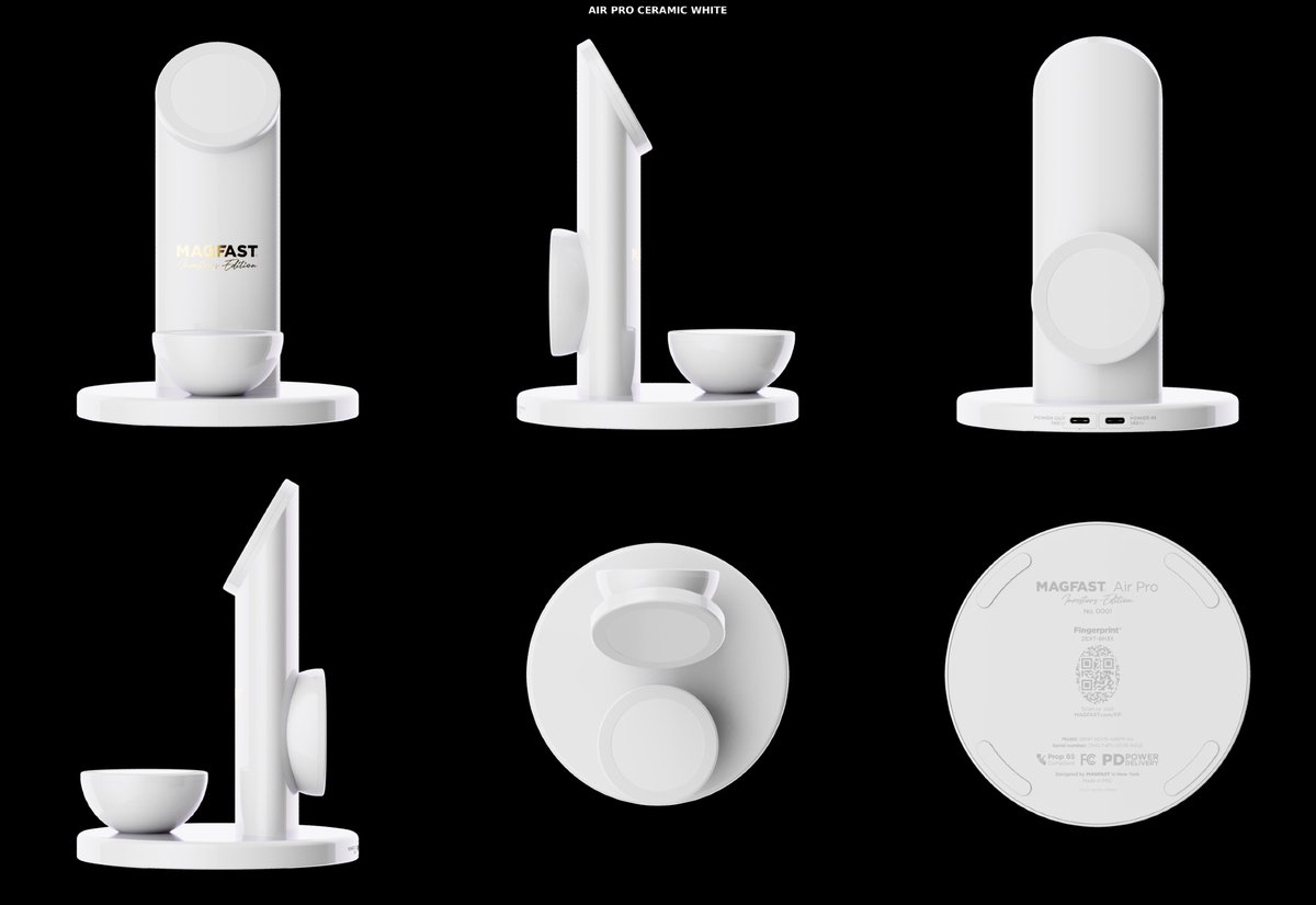 getMAGFAST's tweet photo. Ceramic white Air Pro.. 
Power, perfected 🤍 https://t.co/gRlzu7LzhD