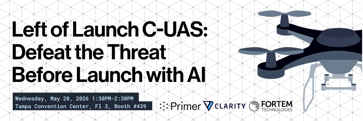primer_ai's tweet photo. Join us 5/20 at 1:30 PM at SOF Week Booth 439. Save the session to your calendar so it doesn’t get lost in the week’s schedule: 🔗https://t.co/DzRCaRBhdc 
@U_Need_Clarity @FortemTech https://t.co/O30APklNFl