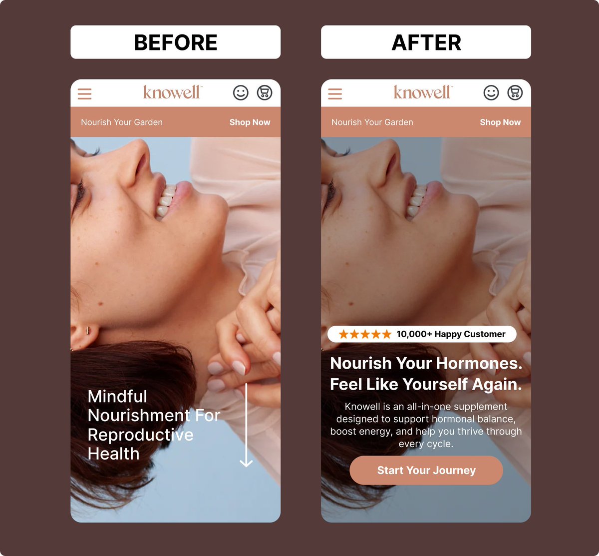 lukastechy's tweet photo. The “before” version looked clean.

But no direction.

So the redesign focused on:

• Stronger messaging
• Earlier trust signals
• Better CTA visibility
• Clearer hierarchy
• Faster understanding on mobile

Good design attracts attention.

Structured design drives action. https://t.co/98NOJ4tGur