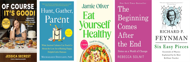 StorrsLibrary's tweet photo. This week the Richard Salter Storrs Library has 35 new books.  New items include Eat Yourself Healthy, The Beginning Comes After the End, Six Easy Pieces, Cookies, Hope Rises, The Antiquarian's Object of Desire, The Correspondent, and More Than Enough. https://t.co/u7KqhUDNeB https://t.co/EnLuVNRJvW