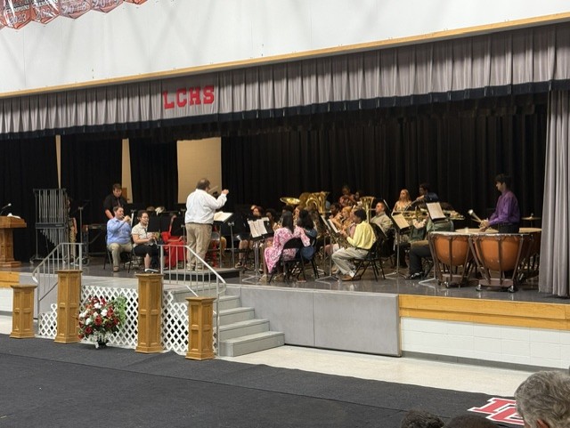 LawrenceCount12's tweet photo. LCHS Spring Band Concert and Awards- May 12, 2026- A beautiful performance celebrating the success of our band students and our 2026 graduates! https://t.co/9b63NgD7iH