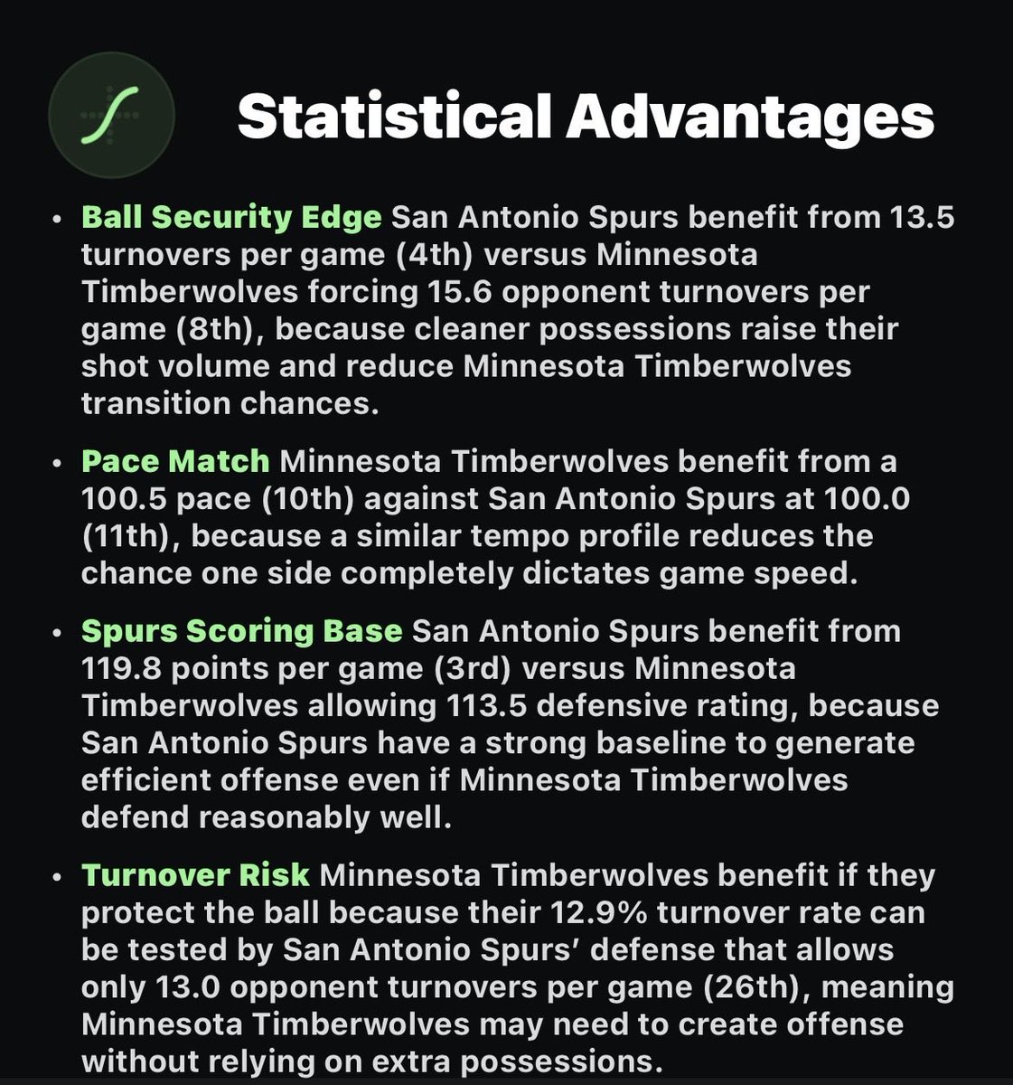AltStreamAI's tweet photo. 📈If you had the (free) app, you knew📈

One tap: instant insights, plain English, no guesswork 👇

#NBA #NBATwitter #NBAPlays #SharpMoney #SportsInsights https://t.co/fSfcr2aYtY