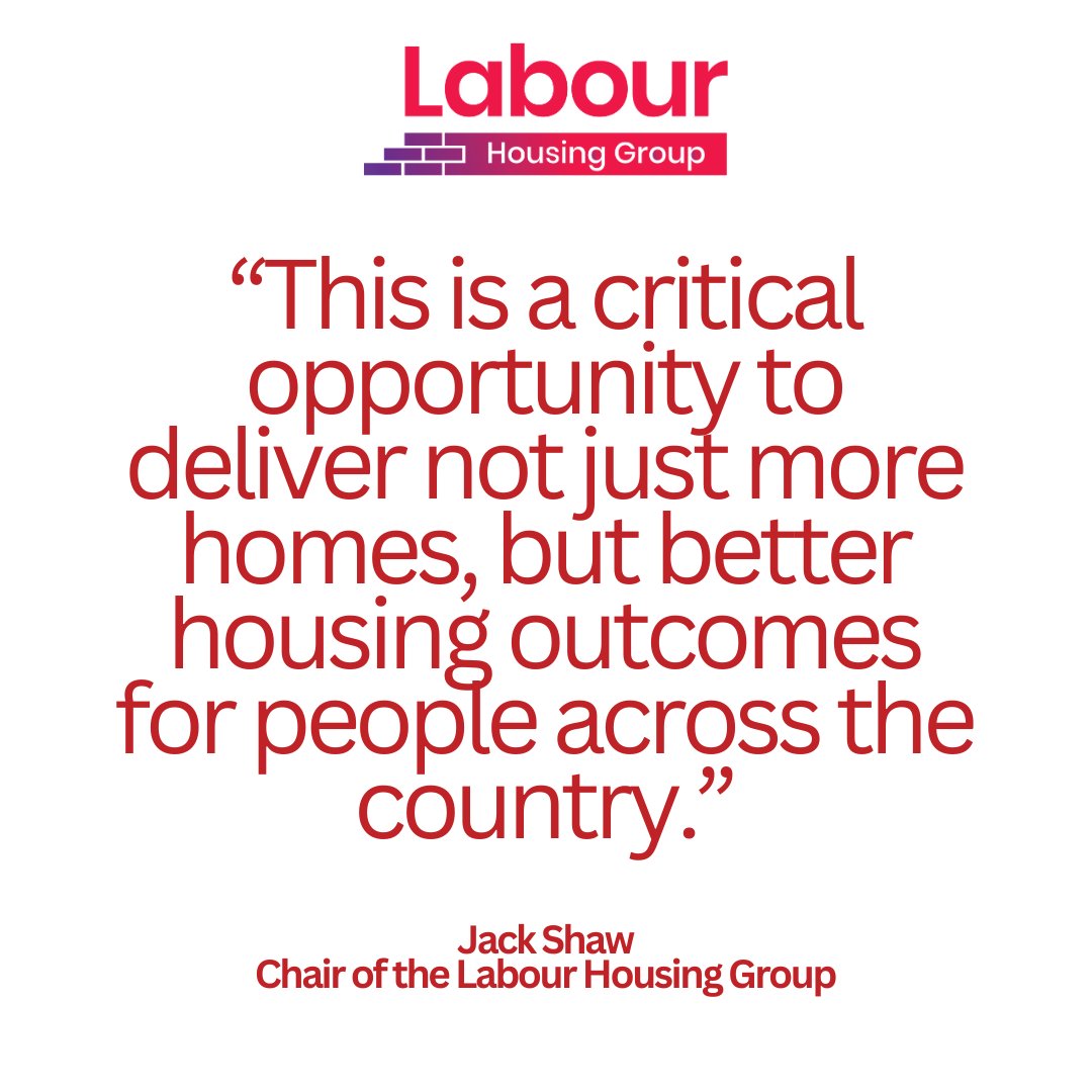 LabourHousing's tweet photo. "The housing measures outlined in the King’s Speech recognise the scale of the national housing emergency and the urgent need to accelerate the delivery of genuinely affordable homes. Commitments to protect social housing, invest in infrastructure and end leasehold are welcome” https://t.co/dnzd1cZzX0