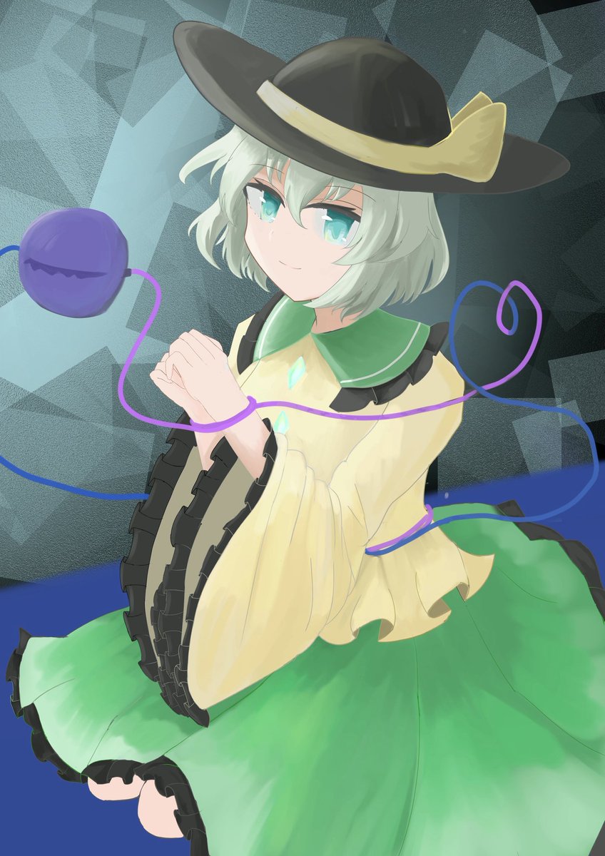 manzokushimin's tweet photo. こいしちゃんの日ですわよ

＃東方project   ＃touhou
#5月14日はこいしの日 https://t.co/SyDeeOCydH