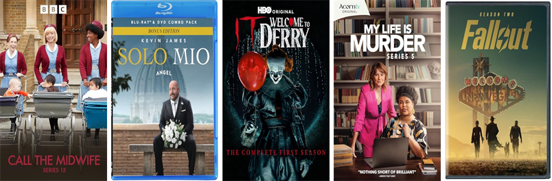 MarionPubLib's tweet photo. This week the Marion Public Library has 34 new books and seven new movies.  New items include Call the Midwife. https://t.co/sioZfOEfl2 https://t.co/xD6zKL3Khm