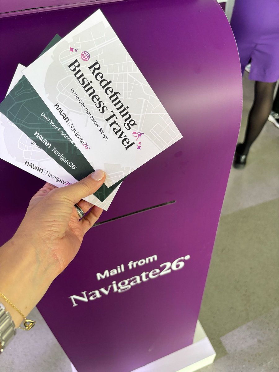 Navan's tweet photo. #Navigate26: Break time is a great opp to send a postcard just outside the ballroom.
-Erika https://t.co/35j3O5TGHS