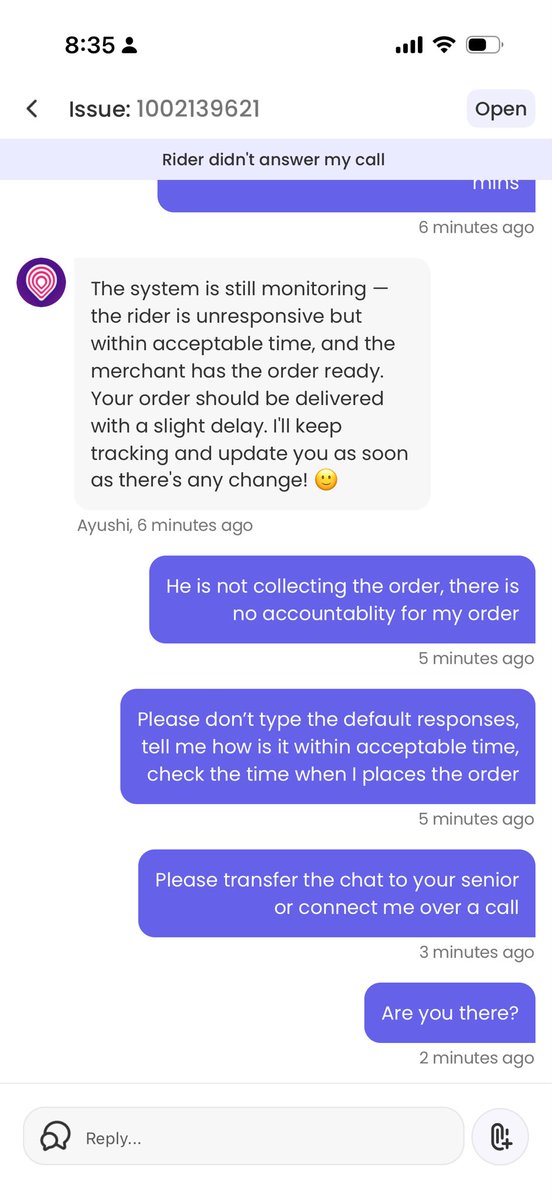 harsh_tank007's tweet photo. @mymagicpin Is the kind of customer service you guys provide https://t.co/ALH2YAw6Ul