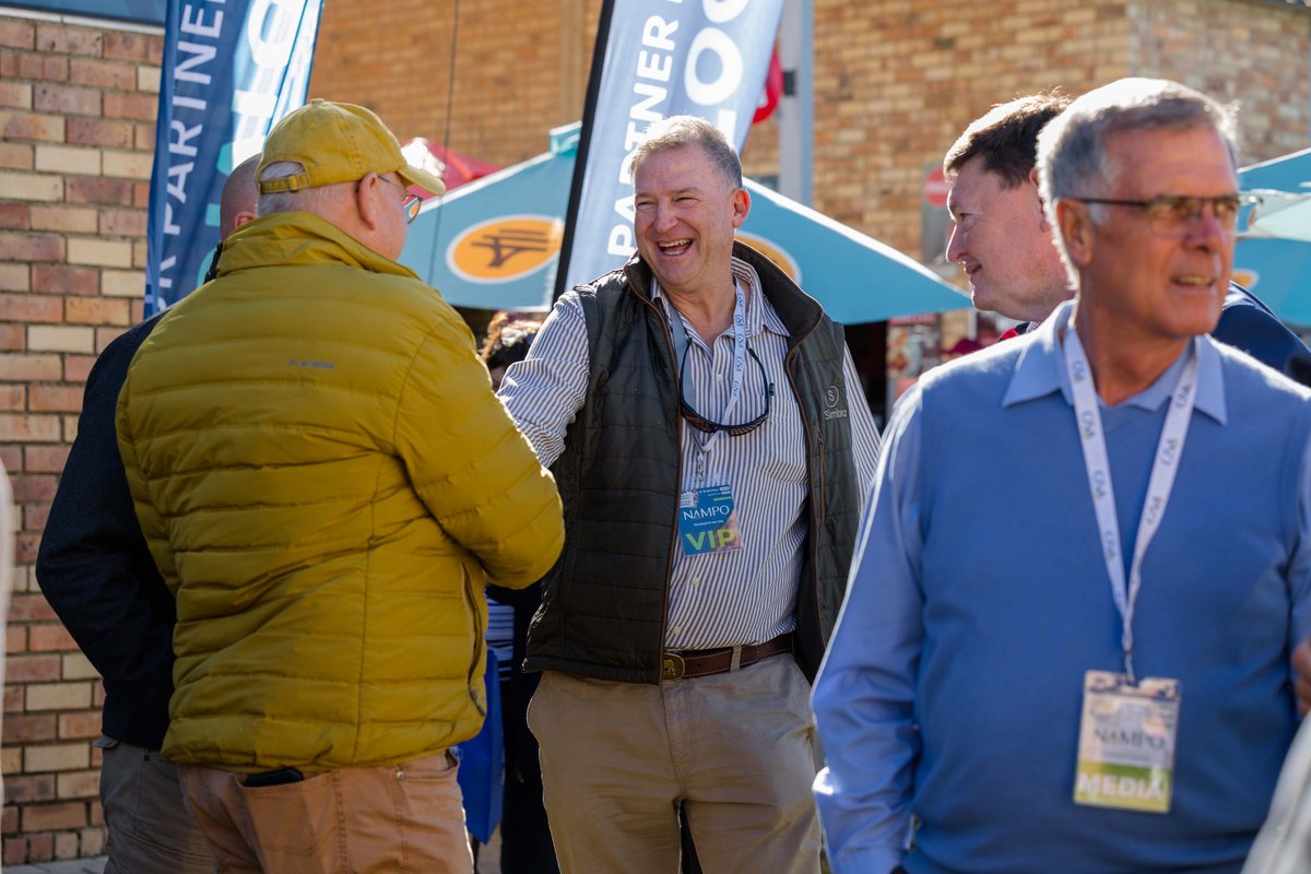 GrainSA's tweet photo. Day 2 at #NAMPO2026 highlighted important conversations around FMD, water security, biofuels and the future of South African agriculture.
Innovation, resilience and collaboration remain at the heart of the industry.
#GrainSA #NationInConversation https://t.co/xmrmCbW9LM
